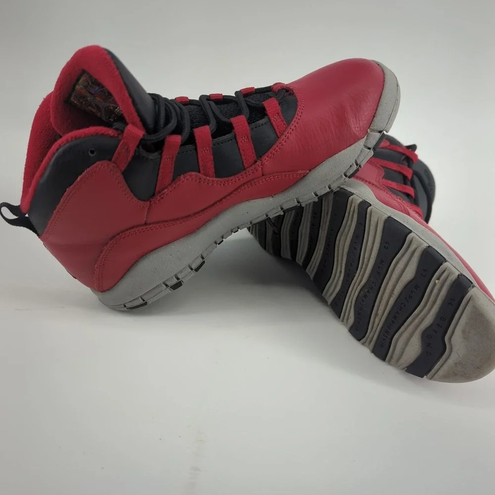 Nike Air Jordan 10 Retro BP Gym Red Black 310807-601 Youth Size 3Y‎ OG Box